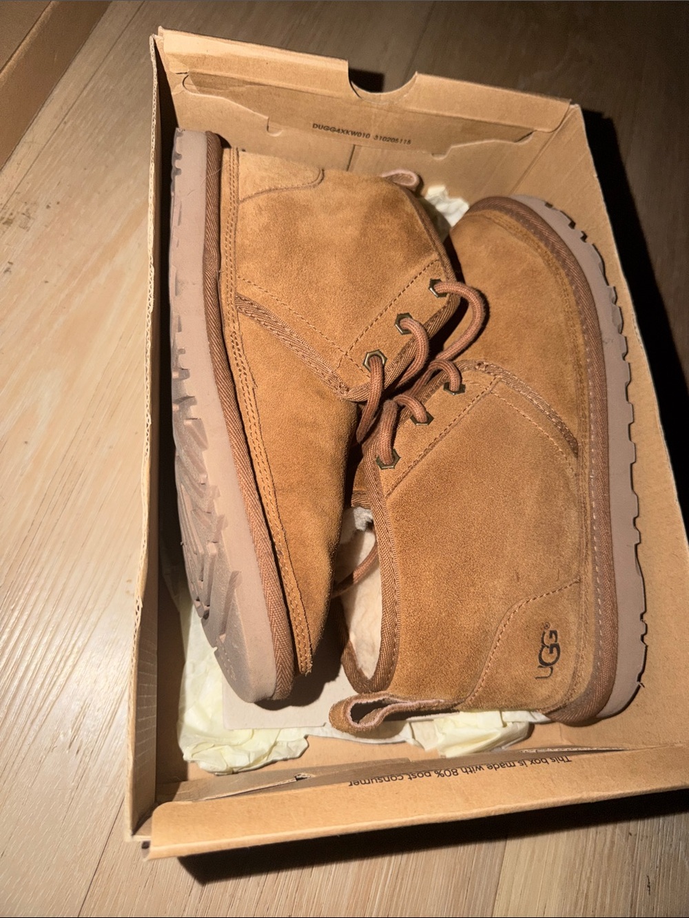 UGG Women’s Chestnut Suede Lace-Up Chukka Boots